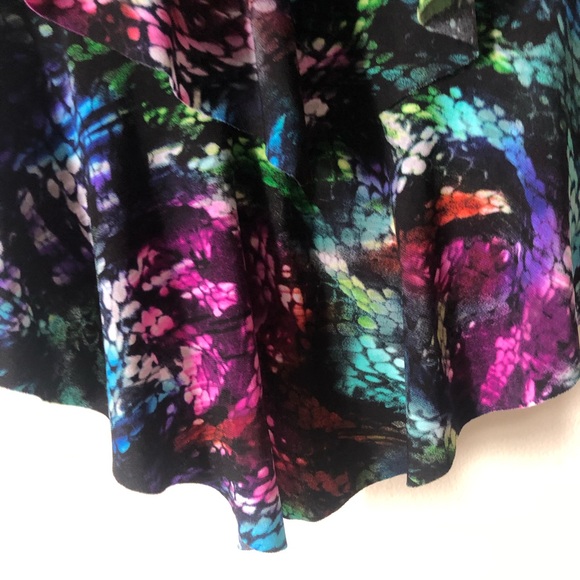 ❤️Magicsuit Rita Ruffle Tiered Multicolored Swim Swimwear Tankini Tank Top Sz 10 - Picture 3 of 8